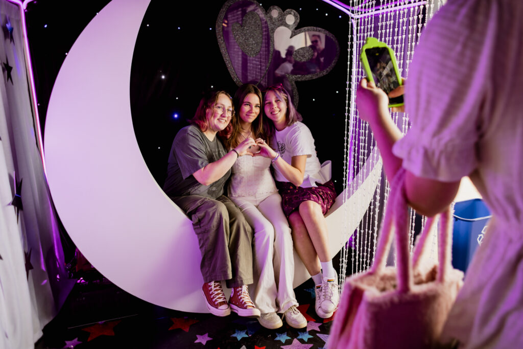 Olivia Rodrigo bus fans on crescent moon by IHEARTCOMIX 4814 | Muse by Clios