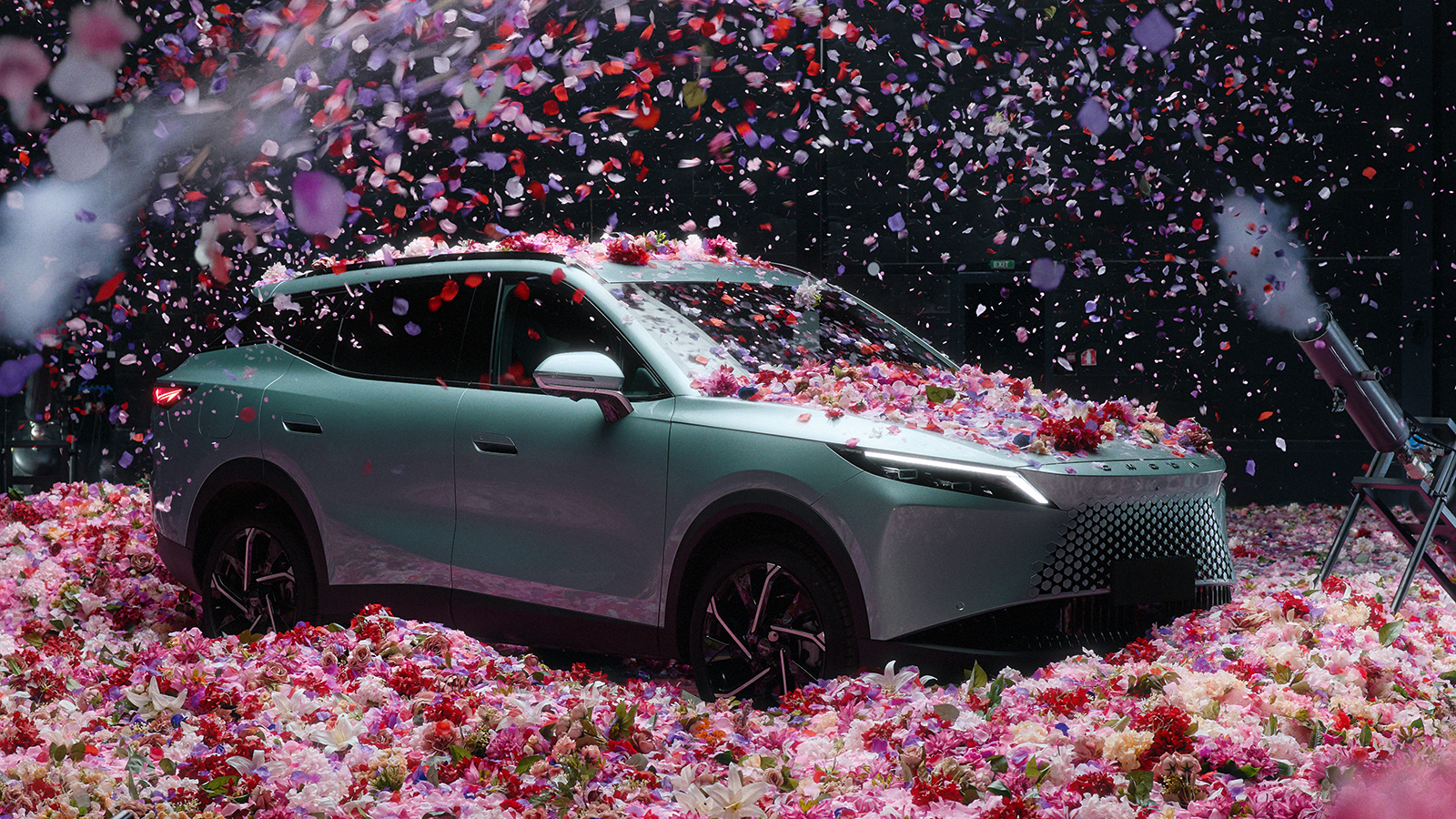 Real Water, Cats and Flowers Drive Uncommon’s Work for Omoda Image