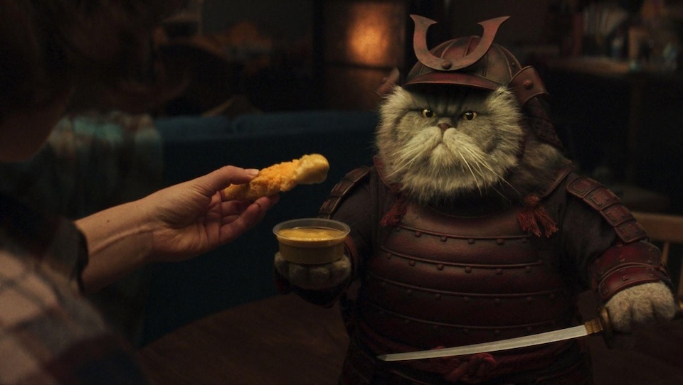 Ghosts, Buffalo and Warrior Kitties Crave Domino's Dip