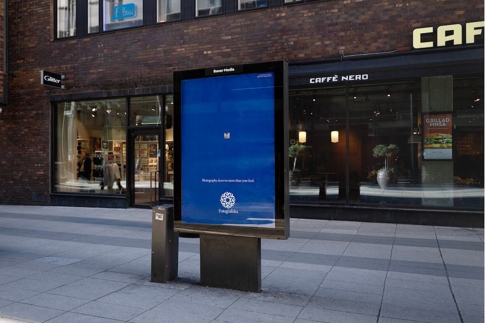 Billboards Display Tiny Images to Hype Museum of Photography