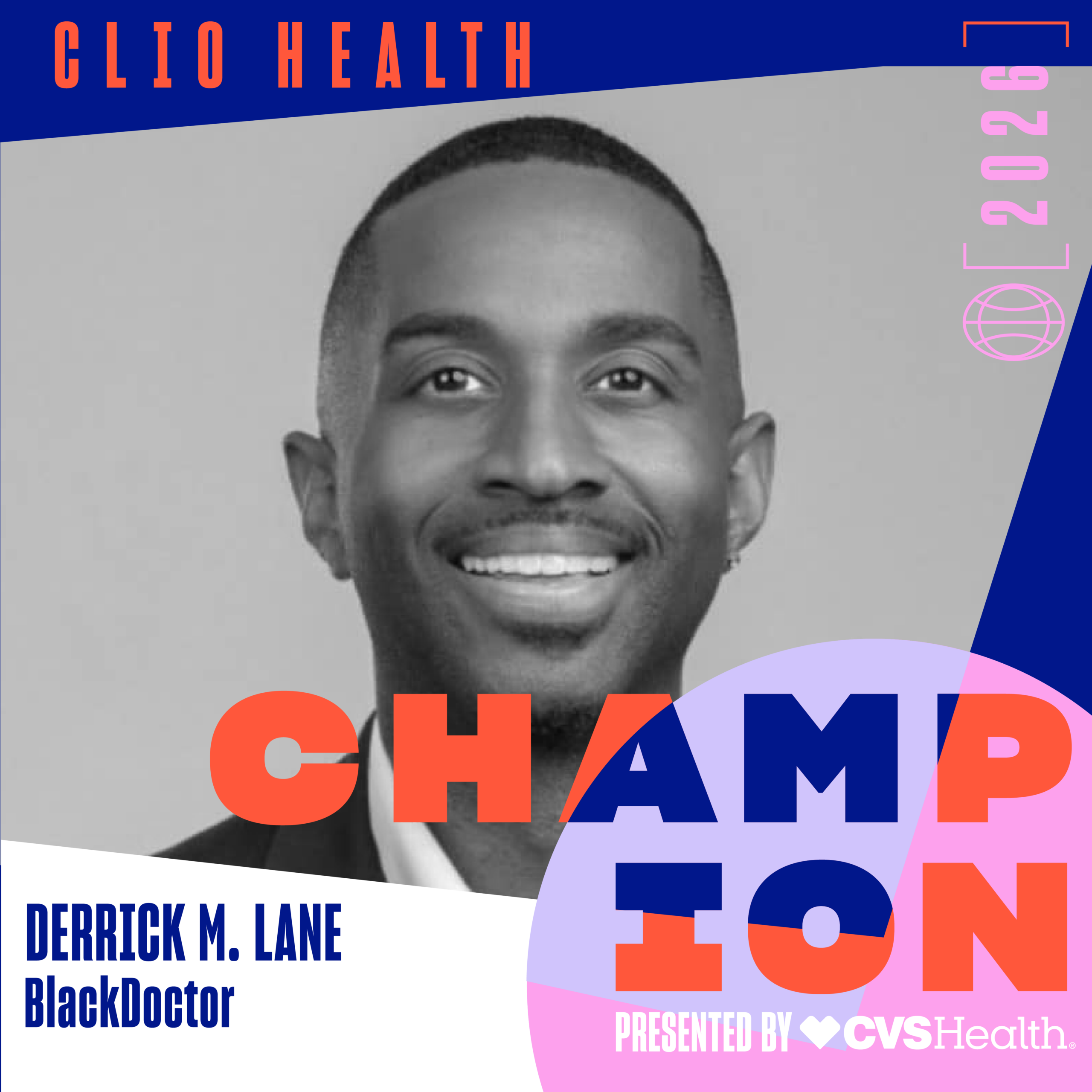 Clio Health Champions: Derrick M. Lane, CMO – BlackDoctor Image