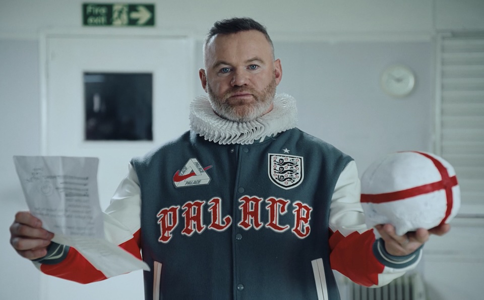 Wayne Rooney Recites Shakespeare for Nike x Palace Ahead of FIFA World Cup Image