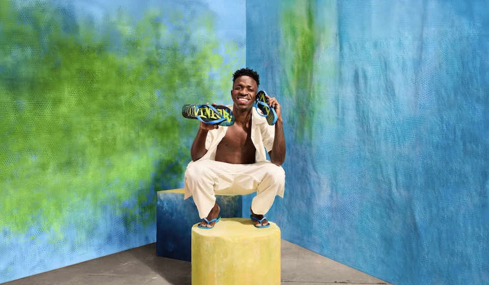 Ahead of World Cup, Vini Jr. Flips for Havaianas