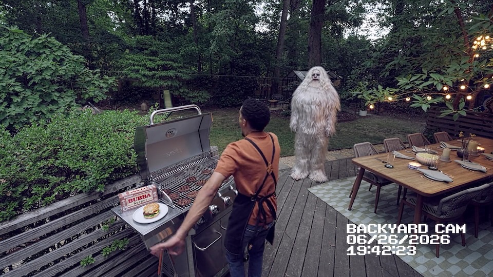 The Bubba Burger Yeti Returns—and This Time, He's Grillin'