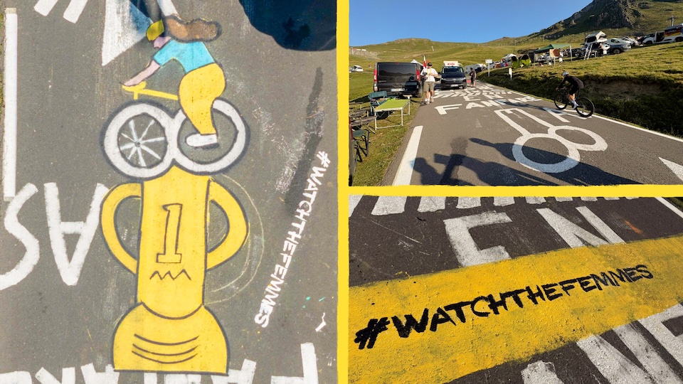 Škoda Transforms Tour de France Penis Graffiti to Promote Women's Cycling