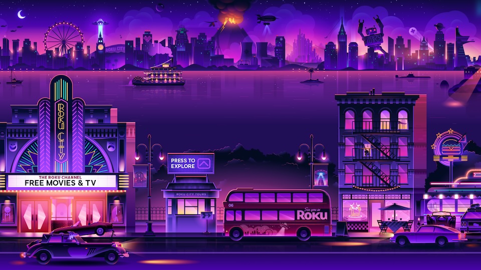 Purple Reign: Roku City Opens Its Gates for TV and Movie Send-Ups Image