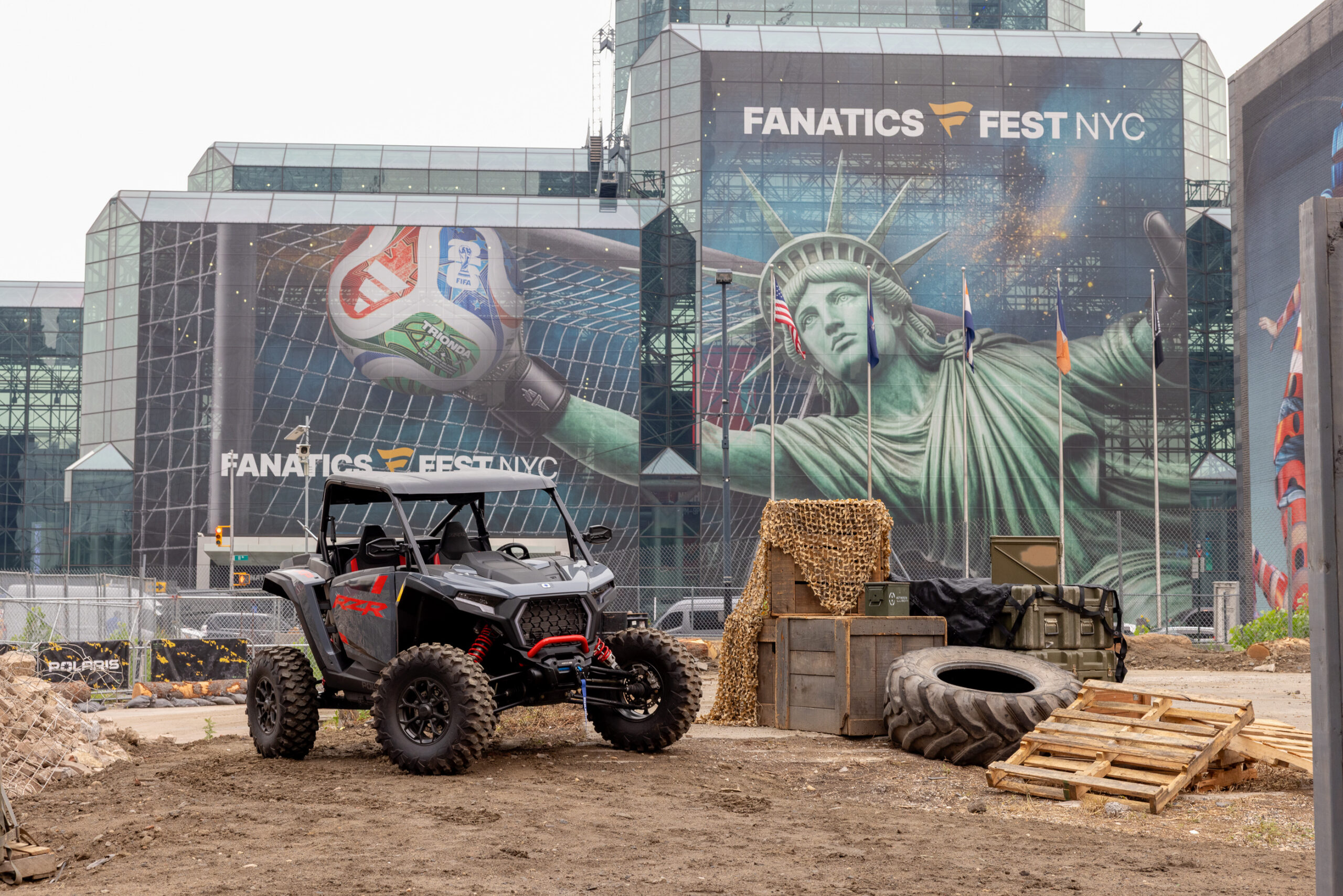 How Polaris Lugged 200 Tons of Dirt Into NYC for IRL 'Call of Duty'