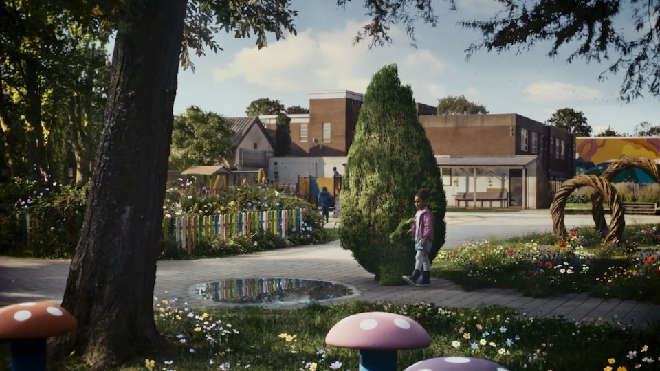 Mermaids and a Friendly Shrub Help Tesco Tout Its Community Service Programs