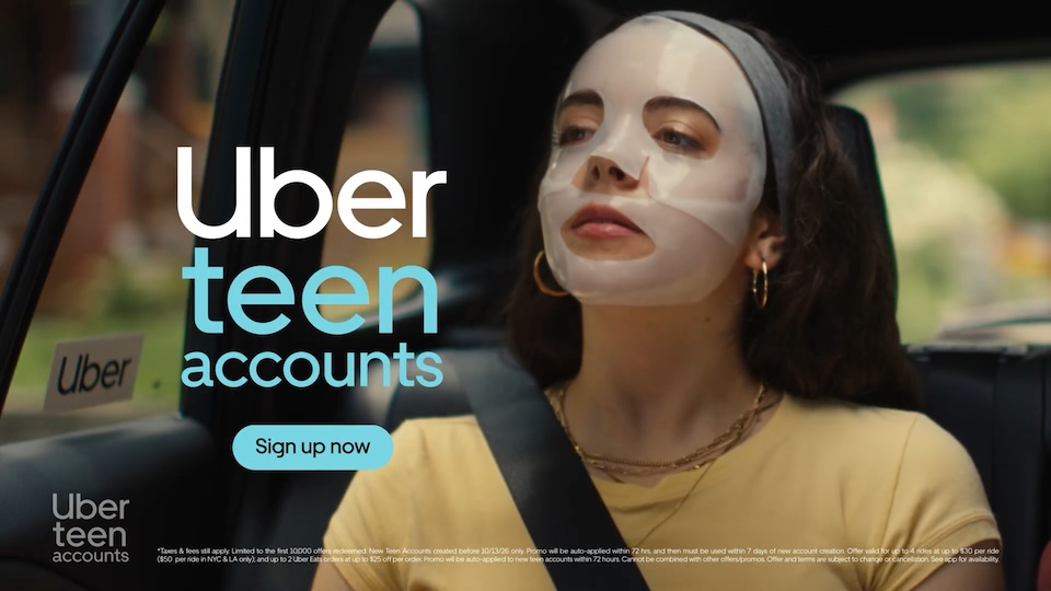 Uber Teen Goes Back to School With Rides and Eats