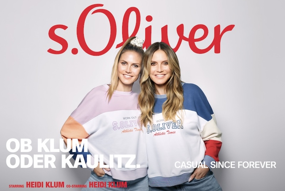 Heidi Klum's Beside Her (Much Younger) Self in AI-Powered Push From German Fashion House