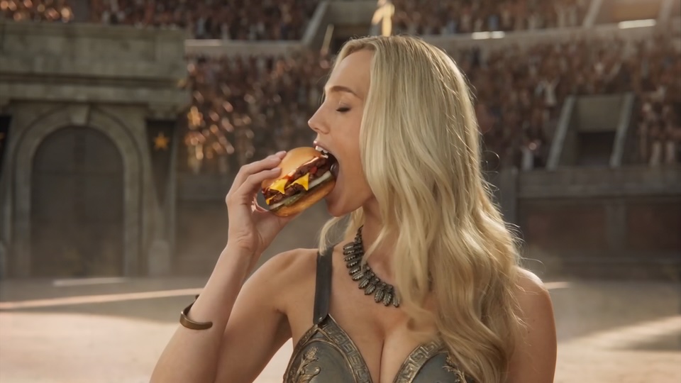 Carl’s Jr. Cooks Up Gladiator vs. Clown Combat in the Colosseum