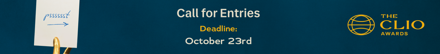 Clio Awards 2027 Call for Entries