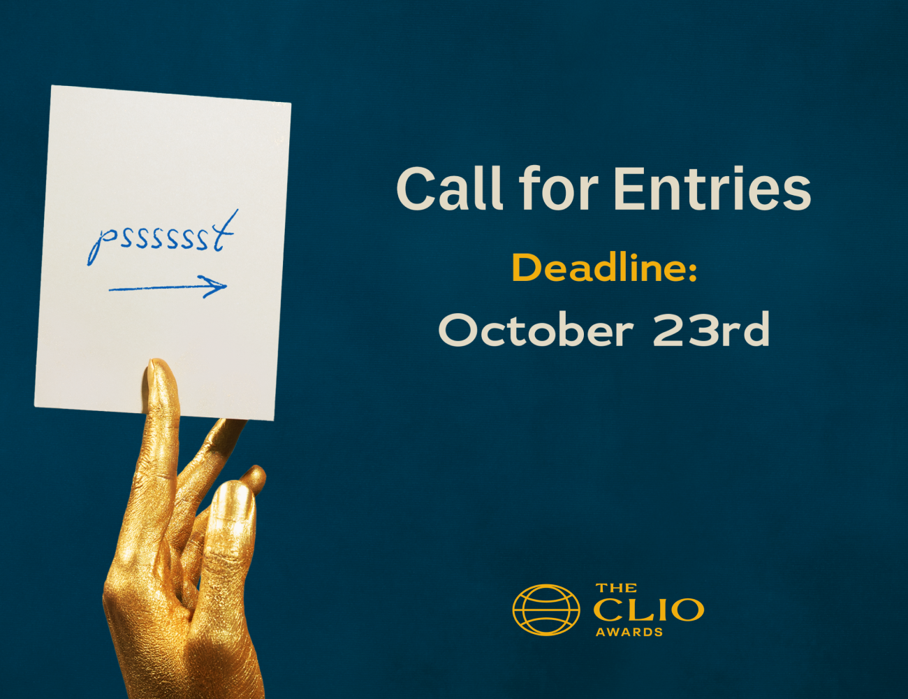 Clio Awards 2027 Call for Entries