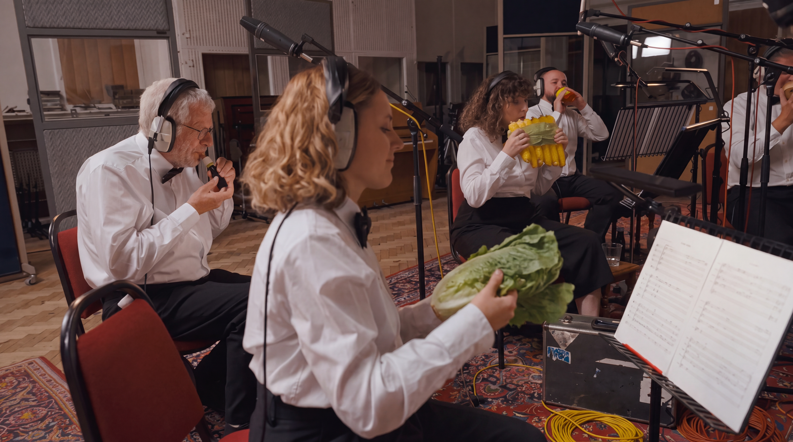 How Chipotle Cut a Track at Abbey Road Using Real Vegetables as Instruments Image
