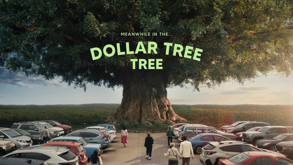Dollar Tree's First National Campaign Takes Place High Up in the Branches